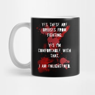 Fight Club Bruises Mug